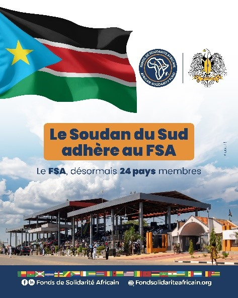 LE SOUDAN DU SUD REJOINT LE FONDS DE SOLIDARITE AF...