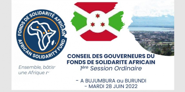 CONSEIL DES GOUVERNEURS DU FONDS DE SOLIDARITE AFRICAIN 1ère Session Ordinaire